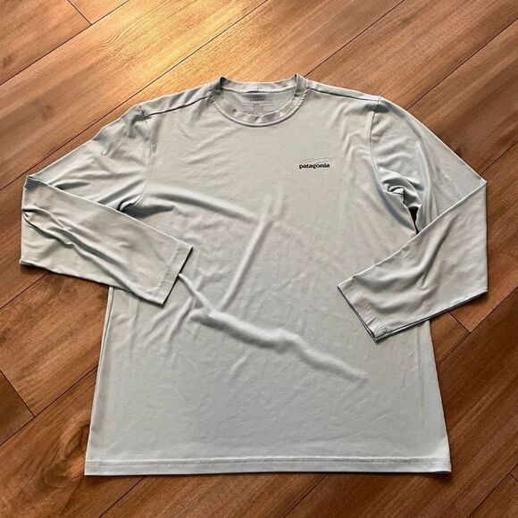 Patagonia Other - Patagonia Blue Athletic Casual Tshirt‎ Men Large Bin K-105